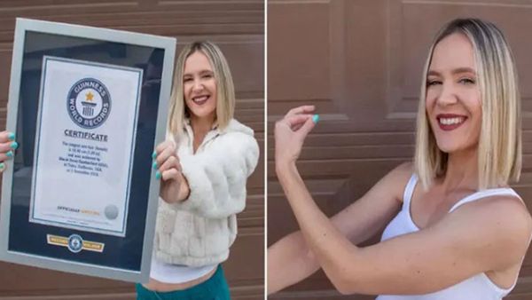 ఒక్క వెంట్రుకతో గిన్నిస్ వరల్డ్ రికార్డ్ .. ఆమె మామూలు మహిళ కాదు గురూ!!