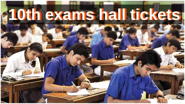 తెలంగాణ పదో తరగతి పరీక్షల హాల్ టికెట్లు విడుదల: ఇలా డౌన్‌లోడ్ చేసుకోండి