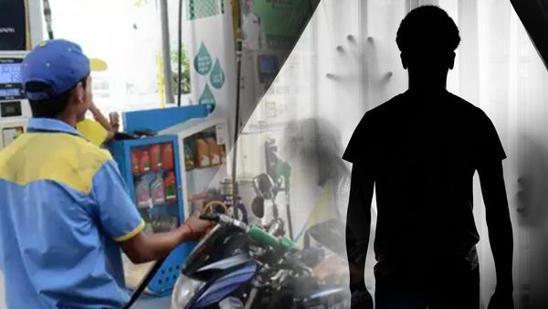 పెట్రోల్ బంక్‌‌లో పనిచేస్తున్న తెలుగు హీరో