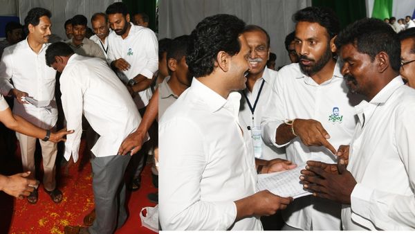 జగన్ సీఎం కావాలని చెప్పుల్లేకుండా అభిమాని దీక్ష-స్వయంగా వెళ్లి విరమింపజేసిన వైనం..!