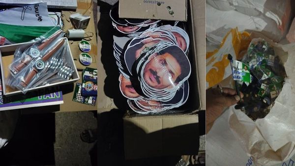 శ్రీకాళహస్తిలో ఈసీ సోదాలు,గోడౌన్‌లో వైసీపీకి చెందిన సామగ్రి..!