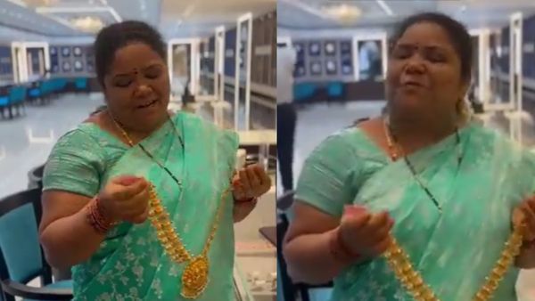 Kumari aunty video: బంగారం ధర ఎంతున్నా తగ్గేదేలే; ఆమె హారం ధరెంతో తెలుసా!!