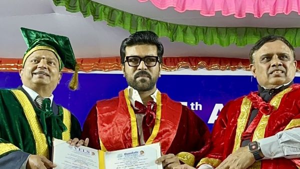 Ramcharan: డాక్టరేట్ అందుకున్న రామ్ చరణ్-చిరంజీవి, నాగబాబు రియాక్షన్స్ ఇవే..!