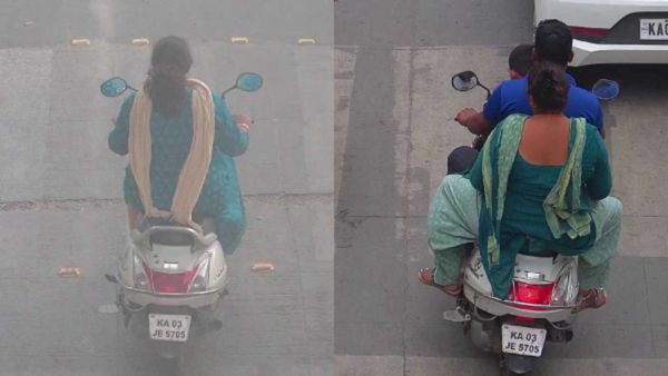 ఈ అక్క చాలా పవర్ ఫుల్ రాసామి, స్కూటర్ విలువ రూ 36 వేలు, ఆమెకు వేసిన ఫైన్ లక్షల్లోనే !