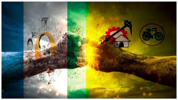 తిరుపతిలో నామినేషన్ల వేళ.. టీడీపీ, వైసీపీ వర్గీయుల రాళ్ళదాడి; పోలీసుల లాఠీచార్జ్; ఉద్రిక్తత!!