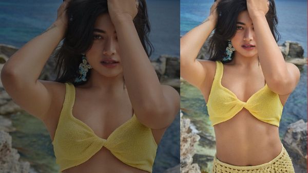 బికినిలో రష్మిక హాట్ ట్రీట్ 