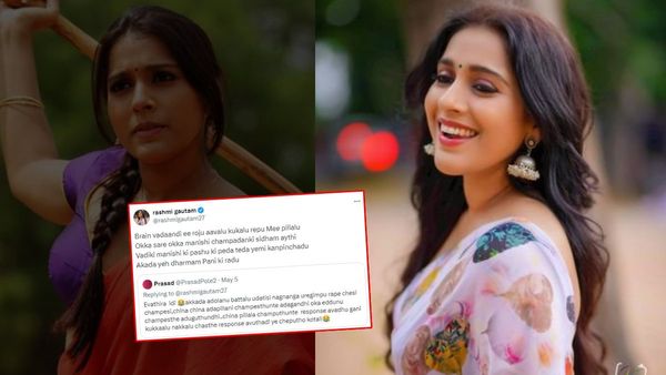 యాంకర్ రష్మిని చెప్పుతో కొడతానన్న నెటిజన్..రిప్లై అదిరింది