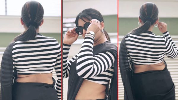 నడుములోని మడతలతో పిచ్చెక్కిస్తోన్న స్టార్ యాంకర్ (వీడియో)