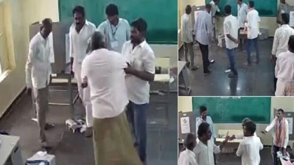 మాచర్ల: పాల్వాయిగేట్ పోలింగ్ కేంద్రం ఎన్నికల సిబ్బందిపై ఈసీ వేటు