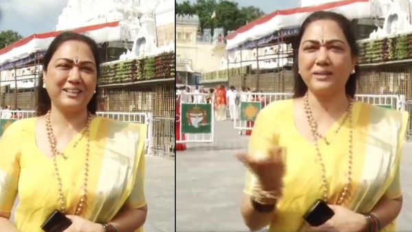 రేవ్ పార్టీ డ్రగ్స్ కేసుపై తిరుమలలో మీడియాకు నటి హేమ షాక్