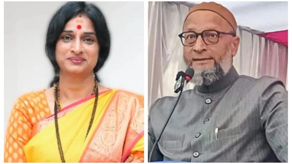 Hyderabad: మాధవీలతపై భారీ మెజార్టీతో గెలుపొందిన అసదుద్దీన్ ఒవైసీ