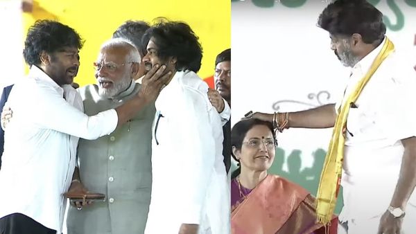 భువనేశ్వరిపై బాలయ్య, పవన్ కళ్యాణ్ పై చిరంజీవి.. ఆత్మీయానురాగాల సమాహారం ఏపీ మంత్రుల ప్రమాణం