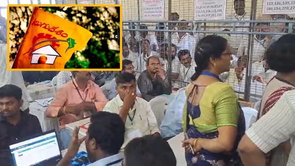 టీడీపీ కూటమి ముందంజ - అక్కడ హోరా హోరీ..!!