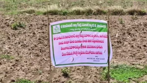 పంట పొలంలో ఫ్లెక్సీ: బ్యాంకు అధికారులకు మంత్రి తుమ్మల వార్నింగ్