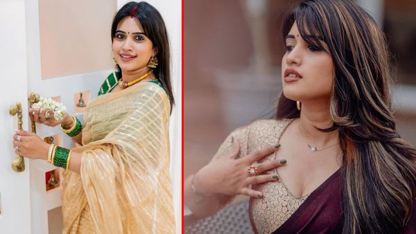 పూలు చూపించి టెంప్ట్ చేస్తోన్న స్రవంతి చొక్కారపు