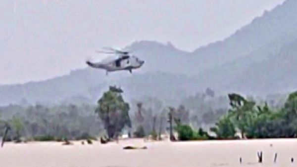 వరదలో చిక్కుకున్న 20 మంది కూలీలను కాపాడిన ఎన్డీఆర్ఎఫ్