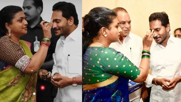 జగన్ తో రోజా రాఖీ వేడుకలు.. పవన్ కళ్యాణ్ పాట హైలెట్!!
