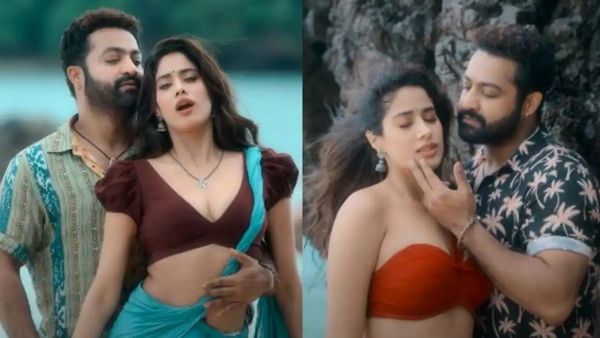 ఎన్టీఆర్ - జాన్వీ కపూర్ రొమాన్స్ అదిరింది..!