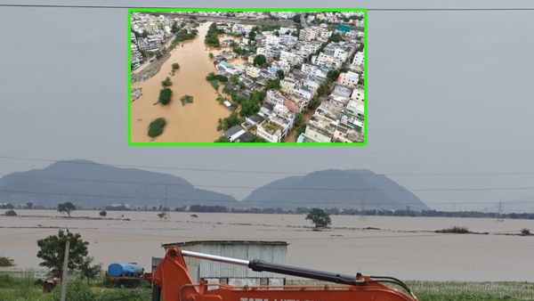 బుడమేరుకు మళ్లీ వరద ముంపు - బెజవాడలో తాజా అలర్ట్స్..!!