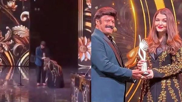 బాలకృష్ణ కాళ్లకు మొక్కిన ఐశ్వర్యారాయ్