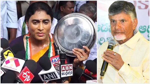 పళ్ళెం, గరిటెతో చంద్రబాబుకు వినపడేలా వైఎస్ షర్మిల మోత!