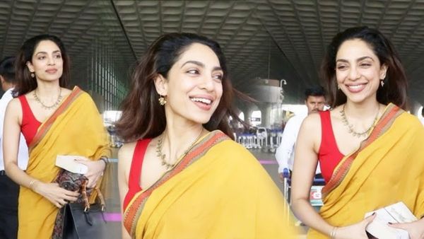  నిశ్చితార్థం తర్వాత తొలిసారి అలా కనిపించి షాకిచ్చిన  శోభిత ధూళిపాళ 