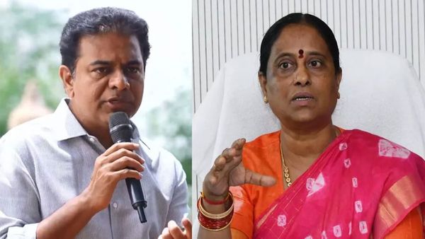 కొండా సురేఖకు మళ్ళీ కేటీఆర్ మాస్ వార్నింగ్! 