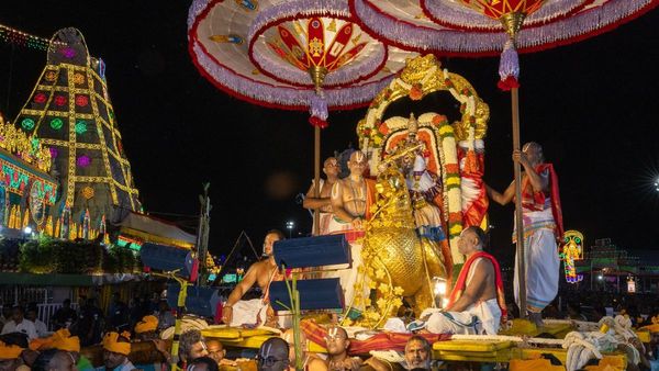 TTD: తిరుమల బ్రహ్మోత్సవాల్లో హంస వాహనంపై శ్రీవారు 