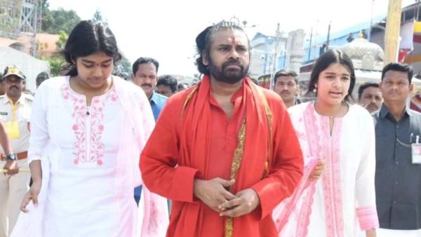 TTD: తిరుమలలో దీక్ష విరమించిన పవన్ కల్యాణ్, కూతుర్లు ! 