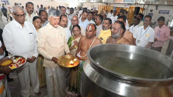 TTD: వంటశాల ప్రారంభించిన సీఎం, ఒకేసారి 1. 20 లక్షల మంది భక్తులకు
