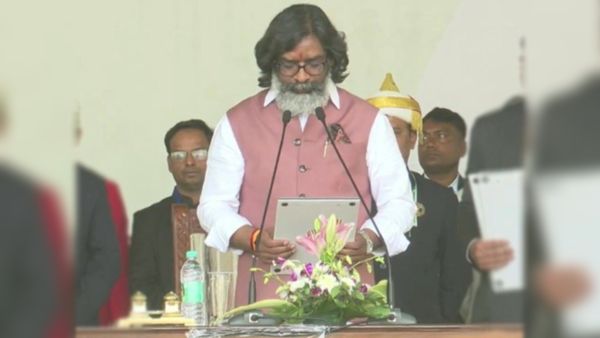 Hemanth soren: నాలుగోసారి జార్ఖండ్ సీఎంగా హేమంత్ సోరెన్-తరలివచ్చిన ఇండియా కూటమి..!