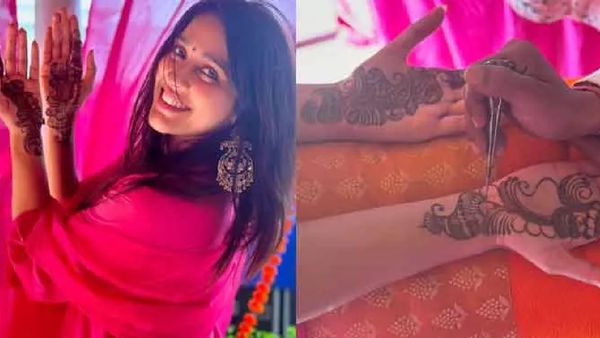 బాంబు పేల్చిన రష్మీ... మెహందీ ఫొటోలు వైరల్... పెళ్లికొడుకు ఎవరో?