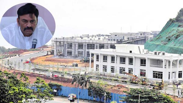 మాజీ సీఎం సమాధి..చర్యలొద్దు- రుషికొండపై రఘురామ షాకింగ్..!