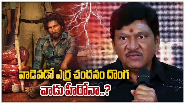 స్మగ్లింగ్ చేసేవాడు హీరోనా ..? అల్లు అర్జున్‌పై రాజేంద్ర ప్రసాద్ షాకింగ్ కామెంట్స్