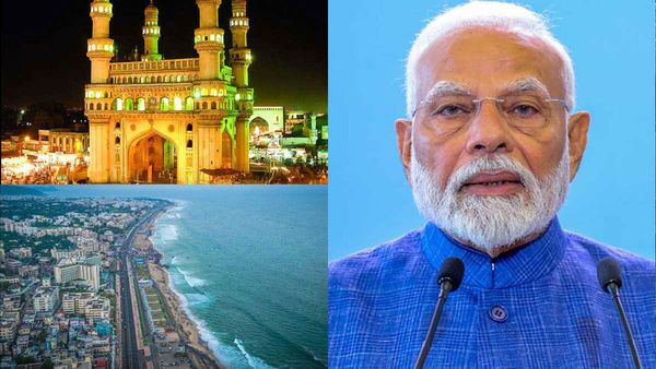 హైదరాబాద్, విశాఖపట్నం ప్రజల నెత్తిన పాలుపోసిన నరేంద్రమోడీ