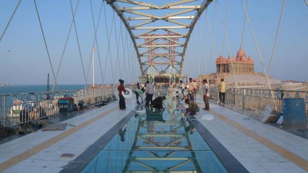 బంగాళాఖాతంపై గ్లాస్ బ్రిడ్జి- సూర్యోదయం ఇక మరింత అందం