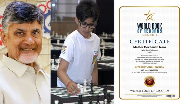 Nara devaansh: చంద్రబాబు మనవడు నారా దేవాన్ష్ వరల్డ్ రికార్డు-వేగంగా చెక్ మేట్ పెట్టి..!