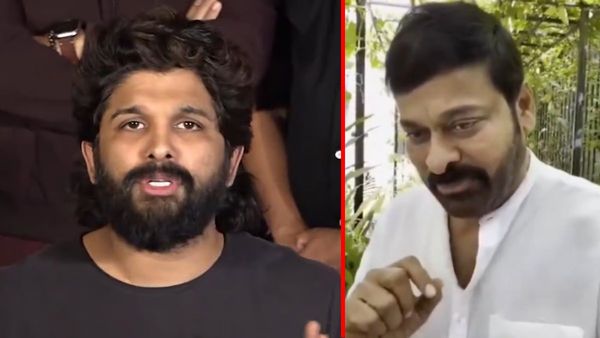 అల్లు అర్జున్ కష్టాల్లో ఉన్న సమయంలో ..చిరంజీవి షాకింగ్ వీడియో వైరల్