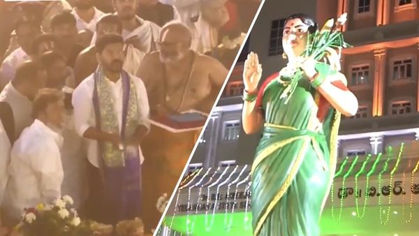 తెలంగాణ తల్లి విగ్రహాన్ని ఆవిష్కరించిన సీఎం రేవంత్ రెడ్డి: సంచలన నిర్ణయం