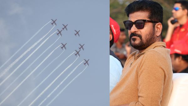 ఎయిర్ షో అదుర్స్: స్మార్ట్‌లుక్‌లో రేవంత్!