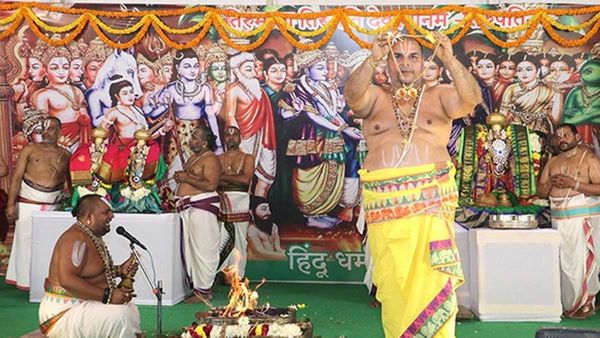 మహా కుంభమేళాలో కమనీయంగా తిరుమల శ్రీవారి కళ్యాణోత్సవం!