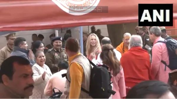 మహా కుంభమేళా: ‘కమల’గా పేరు మార్చుకున్న స్టీవ్ జాబ్స్ సతిమణి లారీన్ పావెల్