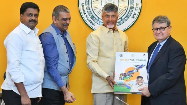 నీతి ఆయోగ్‌ ఉపాధ్యక్షుడుతో సీఎం చంద్రబాబు భేటీ..