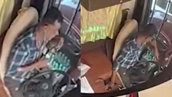 ఛీ ఛీ.. హైదరాబాద్‌లో ప్రైవేట్ ట్రావెల్స్ బస్ డ్రైవర్ పాడు పని.. చూస్తేనే వాంతులు ఖాయం