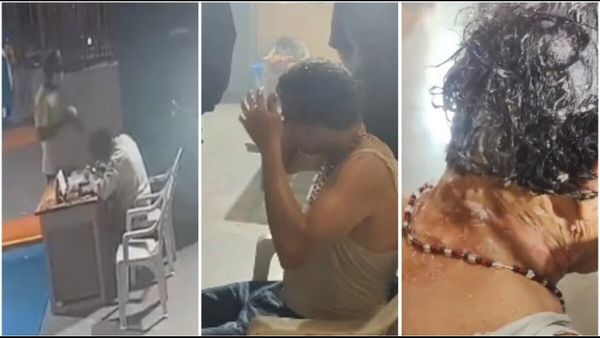 Hyderabad: హ్యాపీ హోలీ అంటూ భూలక్ష్మీ ఆలయంలో అధికారిపై యాసిడ్ దాడి