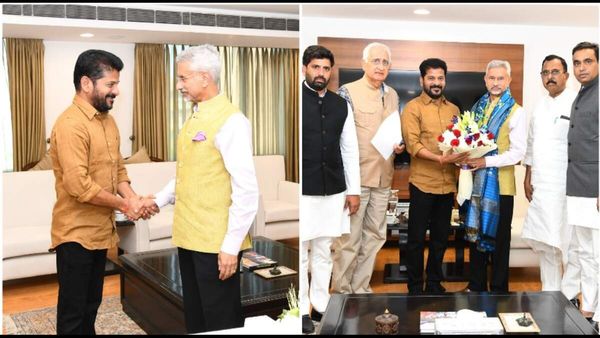 గ్లోబల్ ఈవెంట్స్! జైశంకర్‌తో రేవంత్ కీలక భేటీ