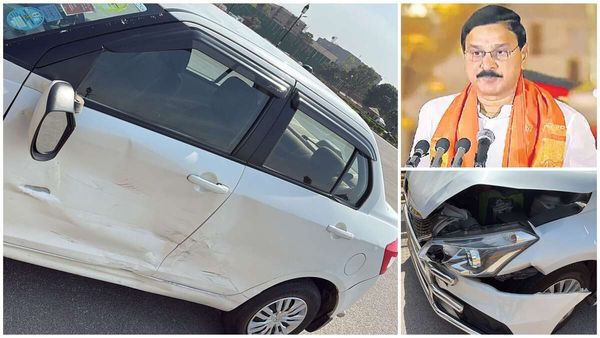 కేంద్రమంత్రి శ్రీనివాస వర్మకు తప్పిన పెను ప్రమాదం