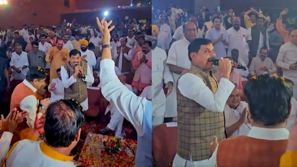 ముఖ్యమంత్రి పాటకు మంత్రుల డ్యాన్స్.. వీడియో వైరల్