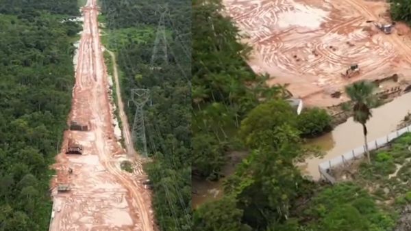 ఇదేం విడ్డూరం.. పర్యావరణ సదస్సు కోసం పర్యావరణాన్నే నాశనం