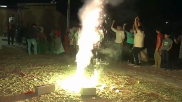 సునీత రాకతో గుజరాత్ పల్లెటూరిలో సందడే సందడి